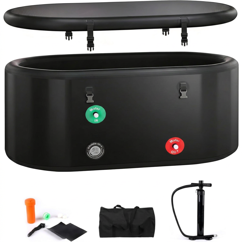 XXL 216 Cold Plunge Tub — Chiller-Compatible, Full-Body Stretch — limited-time cold plunge offer